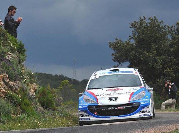 Titel-Bild zur News: Bryan Bouffier, Rallye Korsika