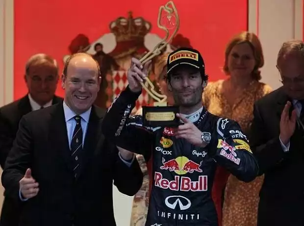 Mark Webber, Sieg, Monaco Titel-Bild zur News: Mark Webber, Sieg, Monaco