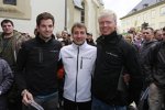 Sean Edwards, Bernd Schneider und Nicki Thiim 