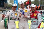 Martin Tomczyk (RMG-BMW), Mike Rockenfeller (Phoenix-Audi) und Augusto Farfus (RBM-BMW) 