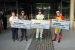 Ed Carpenter, Marco Andretti und Carlos Munoz