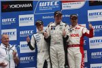 Michel Nykjaer (Nika-Chevrolet), James Nash (Bamboo-Chevrolet) und Yvan Muller (RML-Chevrolet) 