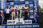 James Nash (Bamboo-Chevrolet), Yvan Muller (RML-Chevrolet) und Norbert Michelisz (Zengö-Honda) 