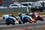Maverick Vinales, und Alex Rins und  Luis Salom 