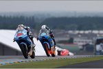 Maverick Vinales vor Alex Rins 