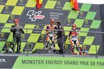 Cal Crutchlow, Daniel Pedrosa und Marc Marquez 