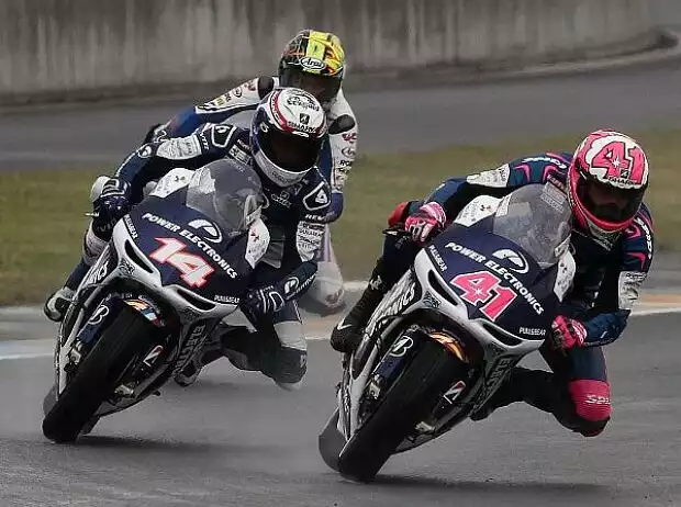 Titel-Bild zur News: Randy de Puniet, Aleix Espargaro