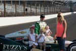 Ed Carpenter mit Familie