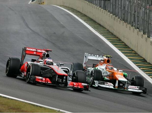 Nico Hülkenberg, Jenson Button