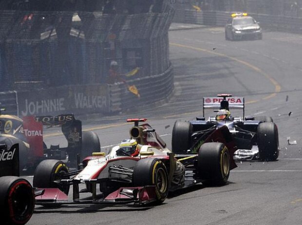 Pedro de la Rosa, Pastor Maldonado