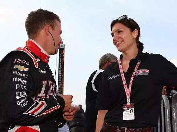 AJ Allmendinger, Katherine Legge Titel-Bild zur News: AJ Allmendinger, Katherine Legge