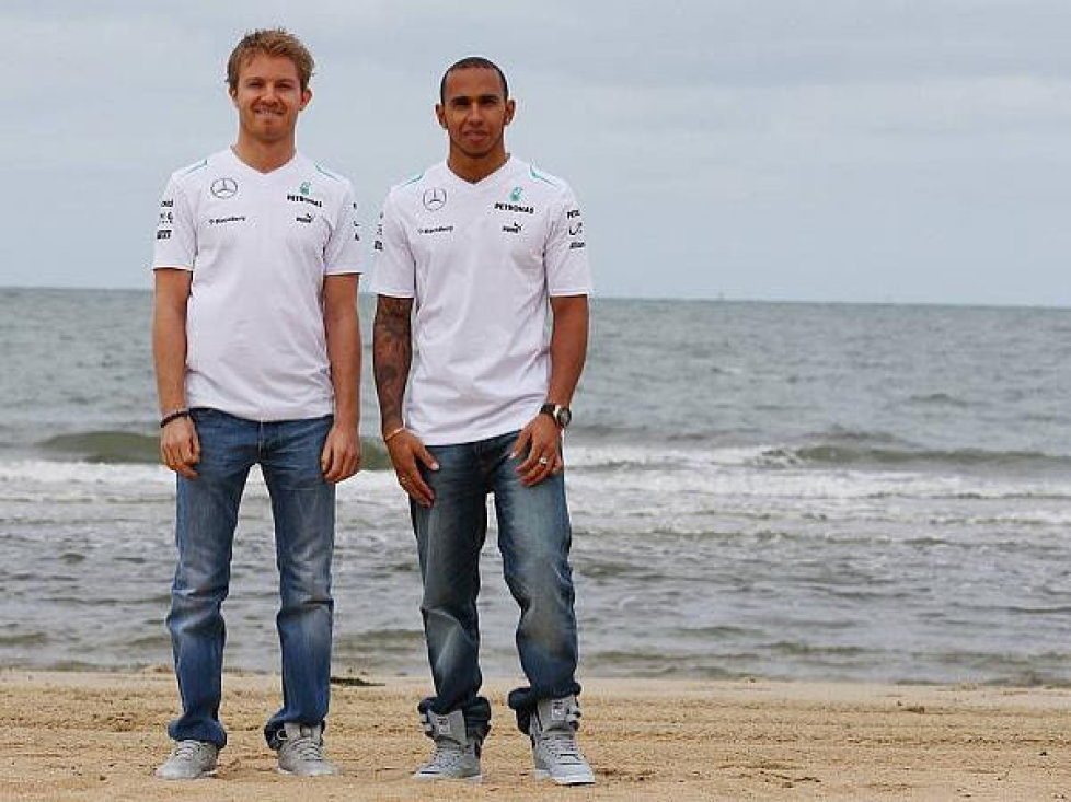Nico Rosberg, Lewis Hamilton