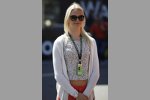 Emilia Pikkarainen, die Freundin von Valtteri Bottas (Williams) 