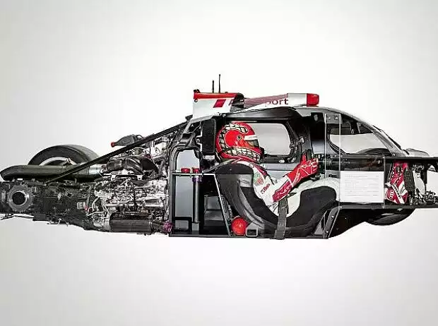 Audi R18 Querschnitt Titel-Bild zur News: Audi R18 Querschnitt