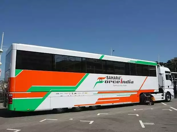 Truck Force India Monaco Titel-Bild zur News: Truck Force India Monaco