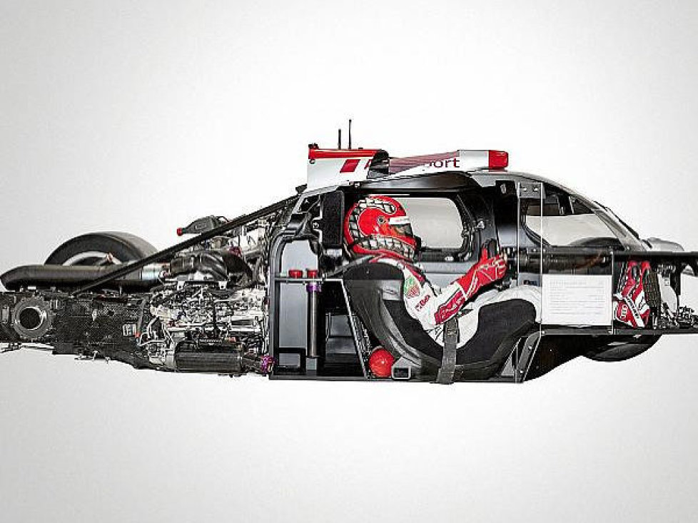 Audi R18 Querschnitt