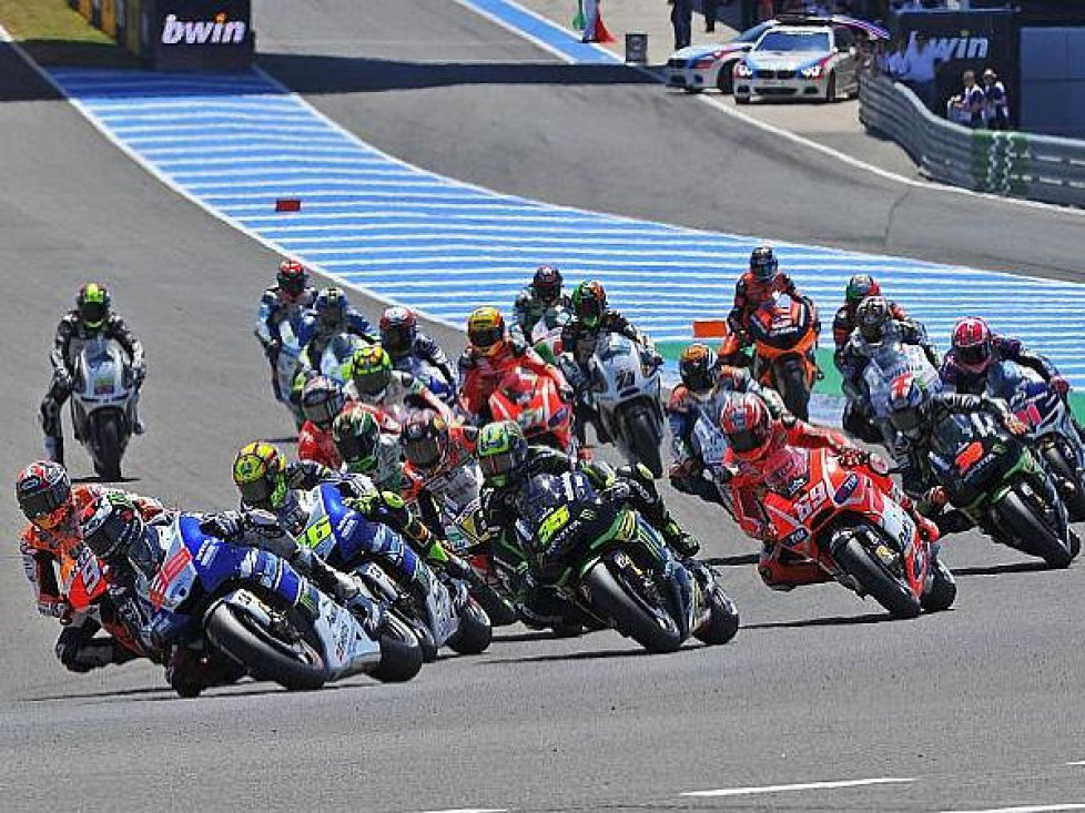 Start MotoGP Jerez