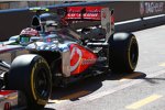 Sergio Perez (McLaren) geht auf die Strecke