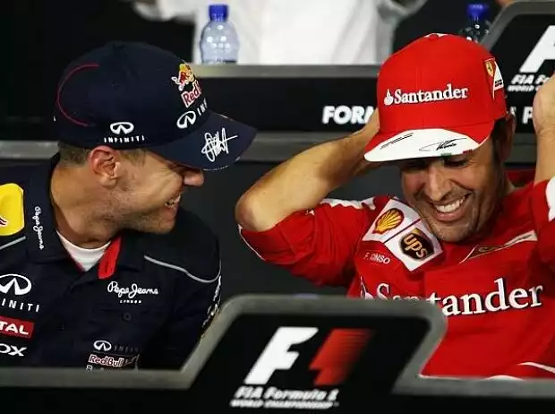 Sebastian Vettel, Fernando Alonso Titel-Bild zur News: Sebastian Vettel, Fernando Alonso