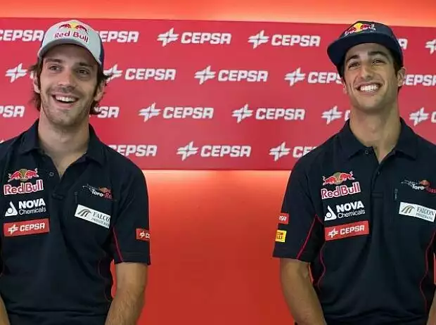 Jean-Eric Vergne, Daniel Ricciardo Titel-Bild zur News: Jean-Eric Vergne, Daniel Ricciardo