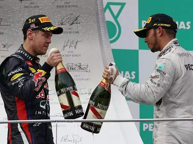 Sebastian Vettel, Lewis Hamilton Titel-Bild zur News: Sebastian Vettel, Lewis Hamilton