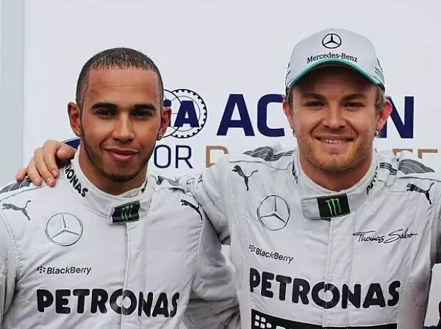 Lewis Hamilton, Nico Rosberg Titel-Bild zur News: Lewis Hamilton, Nico Rosberg