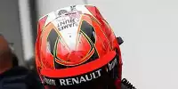 Bild zum Inhalt: Räikkönen kümmert Aufregung um Hunt-Schriftzug nicht