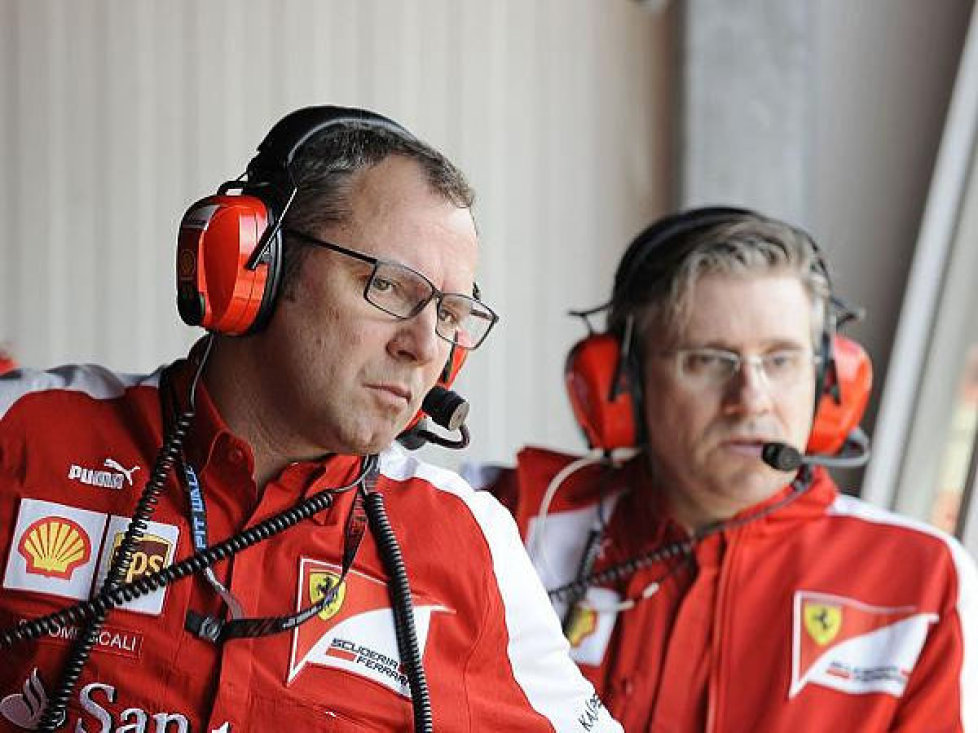 Stefano Domenicali und Pat Fry