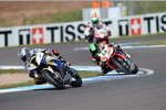 Marco Melandri vor Eugene Laverty 