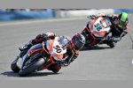 Sylvain Guintoli vor Eugene Laverty (Aprilia) 