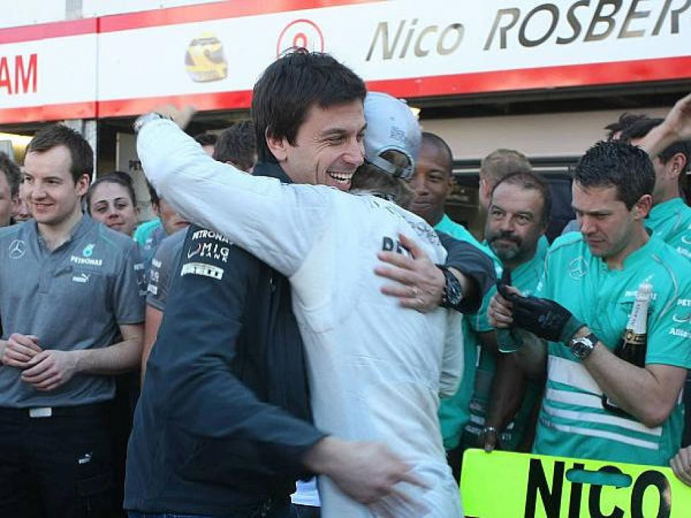 Nico Rosberg, Toto Wolff