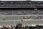 Der letzte Restart: Tony Kanaan (KV), Ryan Hunter-Reay und Carlos Munoz (beide Andretti) 