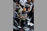 Tony Kanaan (KV) in der Victory Lane