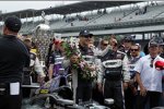 Tony Kanaan (KV) in der Victory Lane