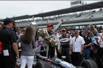 Tony Kanaan (KV) in der Victory Lane