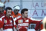 Renningenieur Andrea Stella und Fernando Alonso (Ferrari)