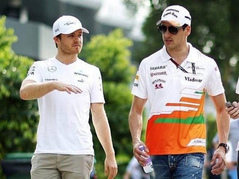Nico Rosberg, Adrian Sutil