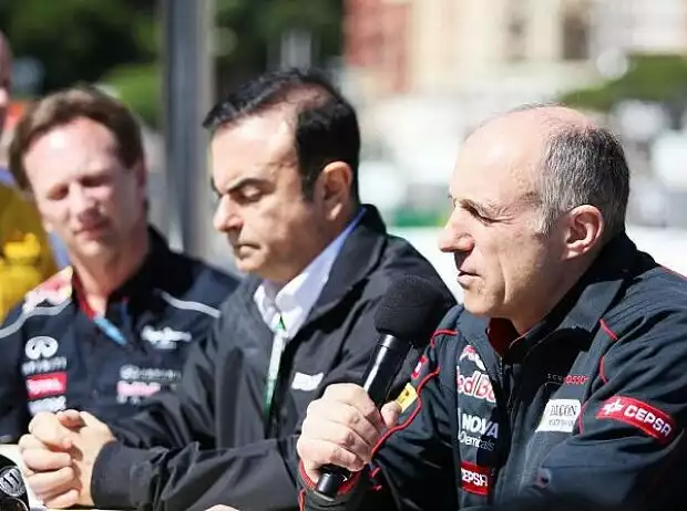 Christian Horner, Franz Tost Titel-Bild zur News: Christian Horner, Franz Tost