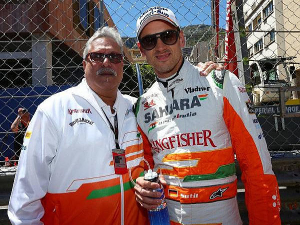 Vijay Mallya, Adrian Sutil