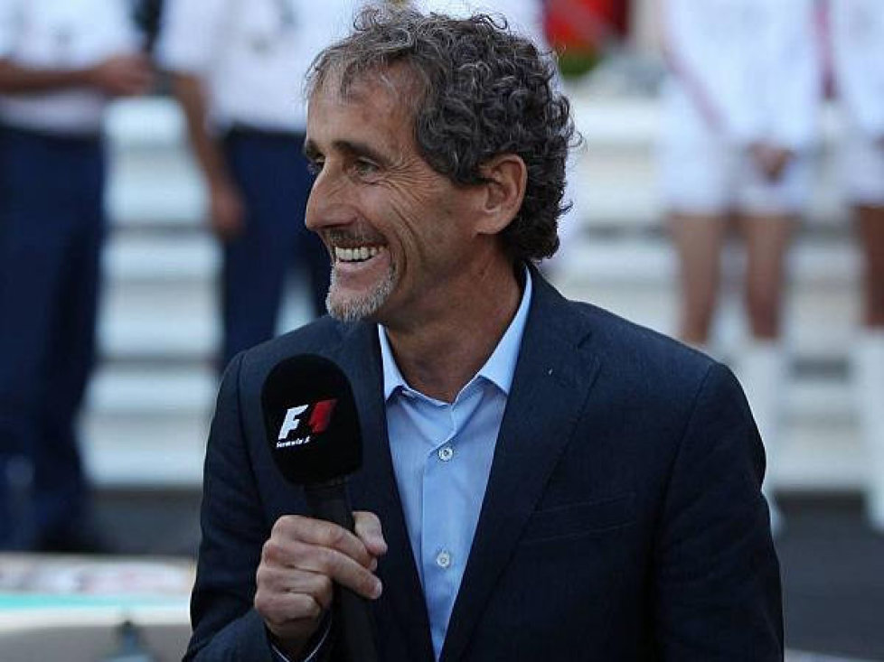 Alain Prost, Mikrofon
