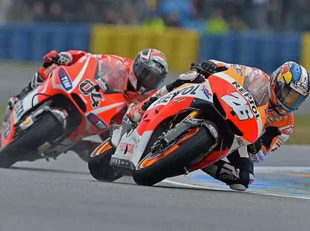 Titel-Bild zur News: Daniel Pedrosa, Andrea Dovizioso