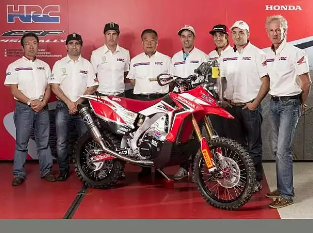 Honda Dakar Titel-Bild zur News: Honda Dakar