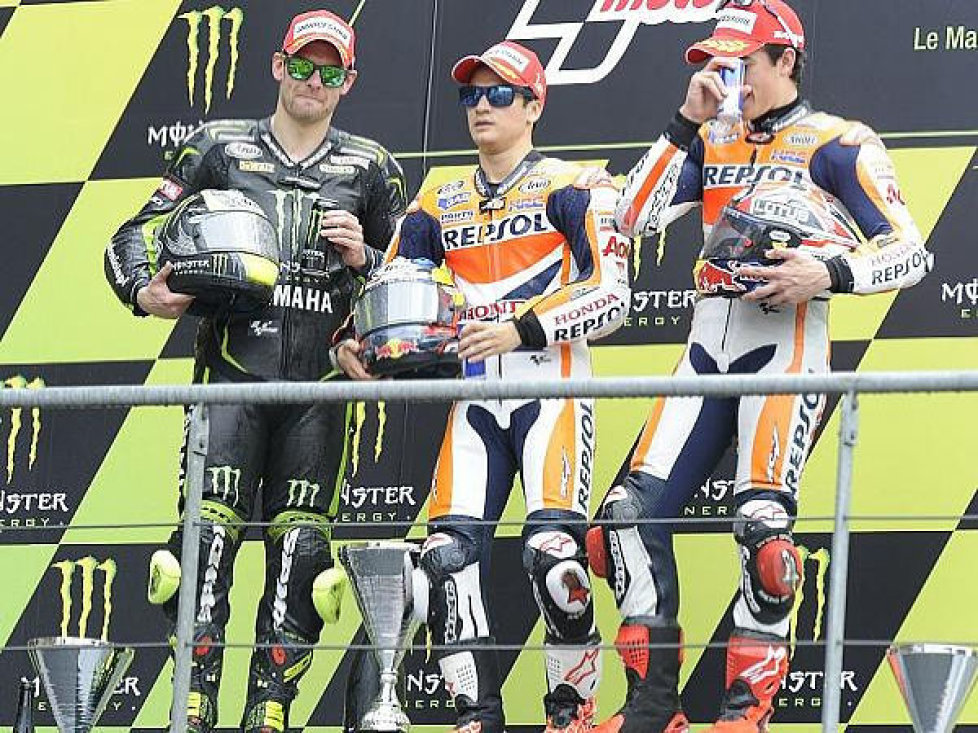 Daniel Pedrosa, Cal Crutchlow, Marc Marquez