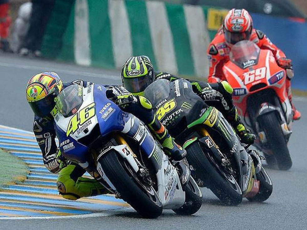 Valentino Rossi, Cal Crutchlow, Nicky Hayden