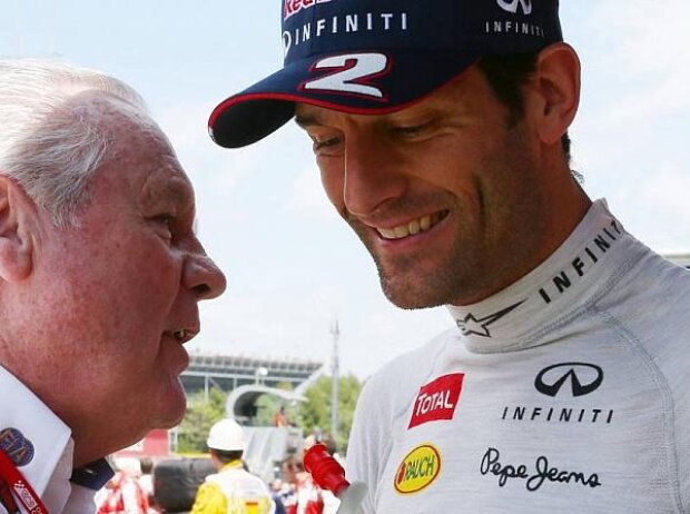 Alan Jones und Mark Webber