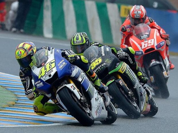 Valentino Rossi, Cal Crutchlow, Nicky Hayden Valentino Rossi, Cal Crutchlow, Nicky Hayden