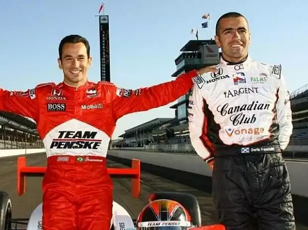 Franchitti, Castroneves Titel-Bild zur News: Franchitti, Castroneves