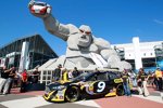 Vorstellung einer neuen Lackierung für den Petty-Ford von Marcos Ambrose