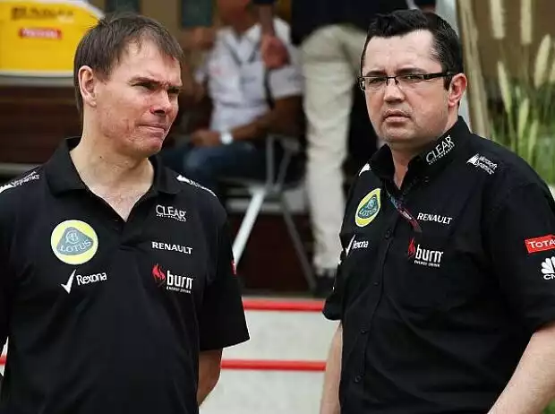 Alan Permane, Eric Boullier Titel-Bild zur News: Alan Permane, Eric Boullier