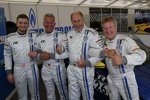 Ferdinand Stuck, Christian Danner, Hans-Joachim Stuck und Klaus Niedzwiedz